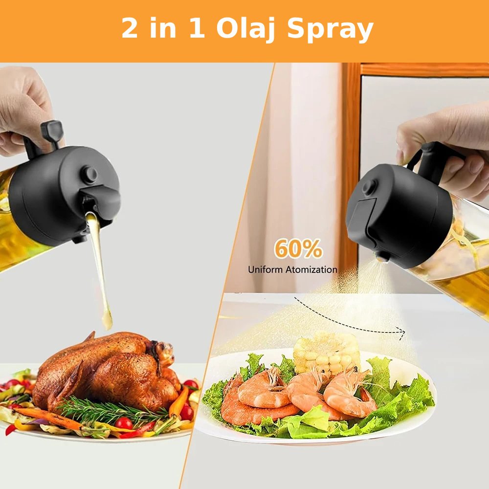 2 in 1 Olaj Spray